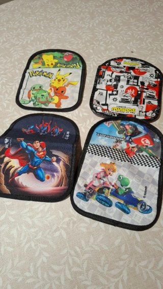 Set de 4 Porta Bocadillos Infantiles