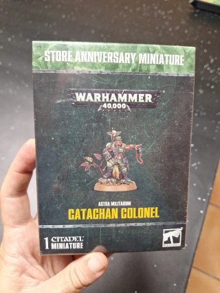 Warhammer 40K Catachan Colonel Edición Limitada