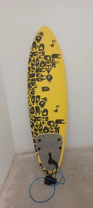 Tabla de Surf Tribord Amarilla