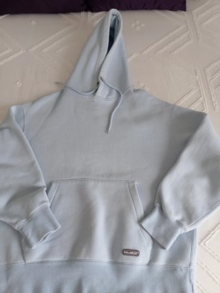Sudadera Pull&Bear Azul Cielo Talla S
