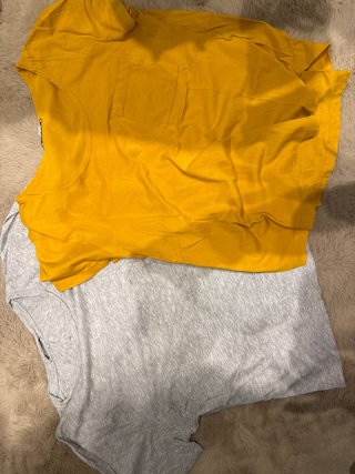 2 Camisetas Básicas Zara Talla S