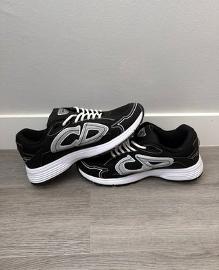 Zapatillas Dior B30 Negras y Blancas Talla 43