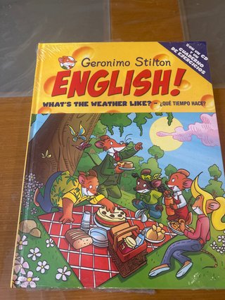 Libro Inglés Geronimo Stilton con CD