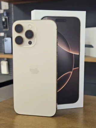 IPHONE 16 PRO MAX 256GB DORADO BATE. 90%