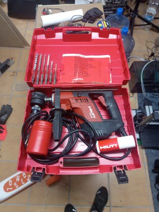Taladro Hilti TE5 con maletín