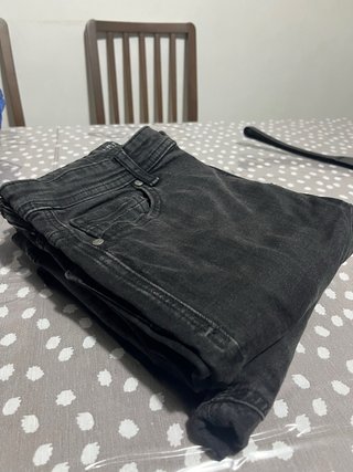Due Jeans da uomo in denim neri