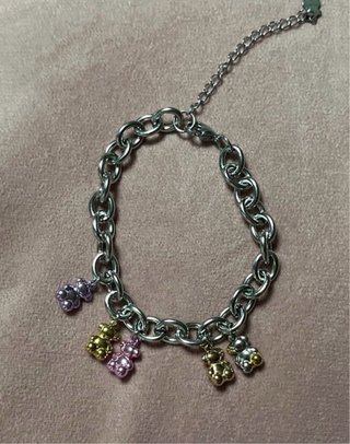 Pulsera osos acero inoxidable