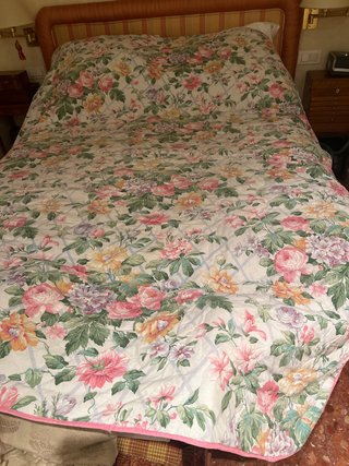 Colcha Edredón Estampado Floral