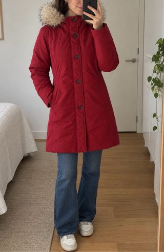 Abrigo de plumas UNIQLO con capucha