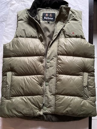 Chaleco Acolchado Barbour Verde Talla M