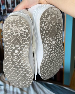 Zapatillas Victoria Blancas Talla 38 con plataform