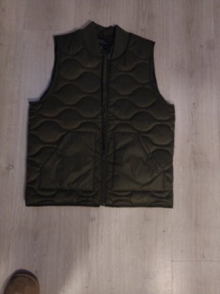 Gilet uomo verde oliva