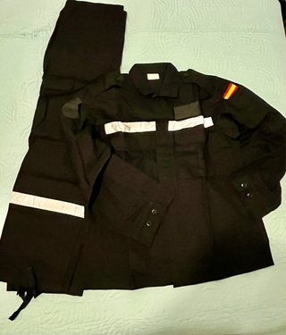 Uniforme de trabajo negro