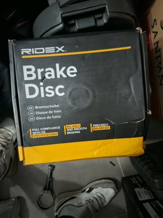 Disco de freno trasero Ridex