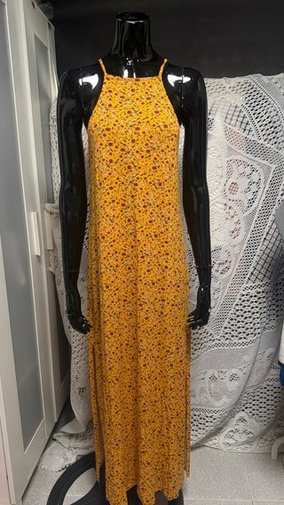 Vestido Largo Pull&Bear Estampado