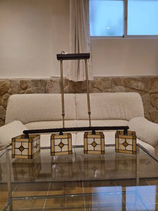 Juego Lámparas de Techo Estilo Tiffany