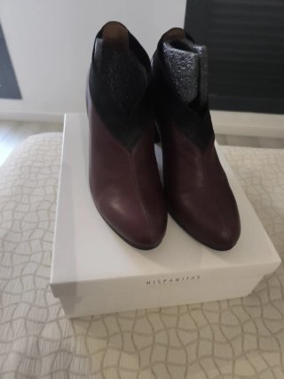 Botines Hispanitas Rojos