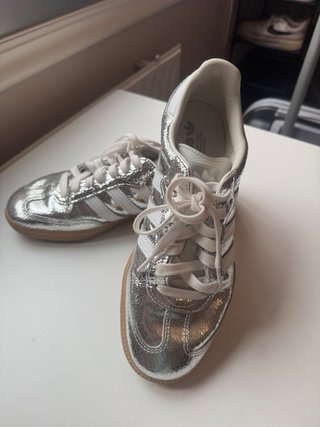 Zapatillas Adidas Samba Plateadas