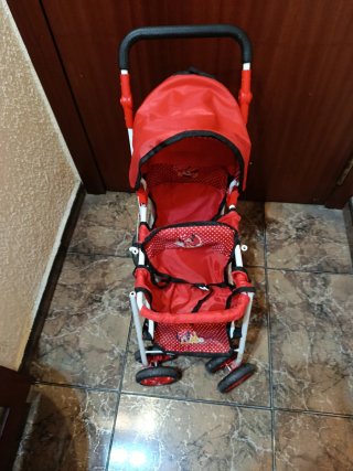 Carrito Doble de Juguete para Muñecas