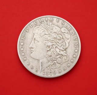 Moneda Morgan Dollar 1879