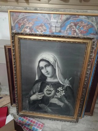 Quadro grande Vergine Maria (1930)