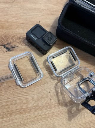Cámara GoPro con accesorios