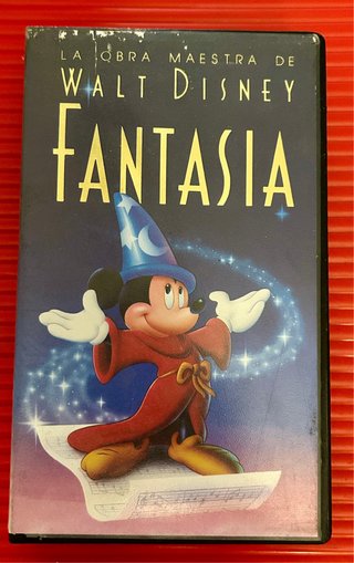 VHS Fantasía - Walt Disney