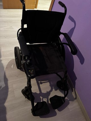 Silla de ruedas electrica .