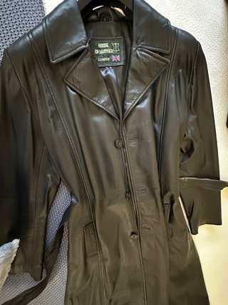 Chaqueta Larga de Piel House of Leather Talla L