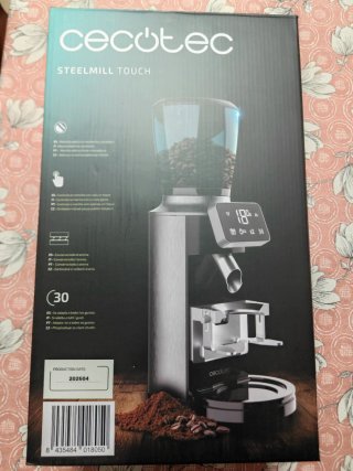 Molinillo de Café Cecotec Steelmill Touch