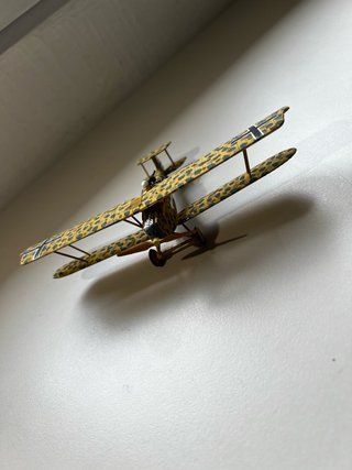 Maqueta Avión Biplano Escala 1:72
