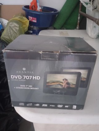 Reproductor DVD Portátil Avantia 707 HD