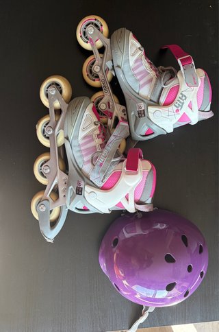 Patines en línea ajustables talla 35-38