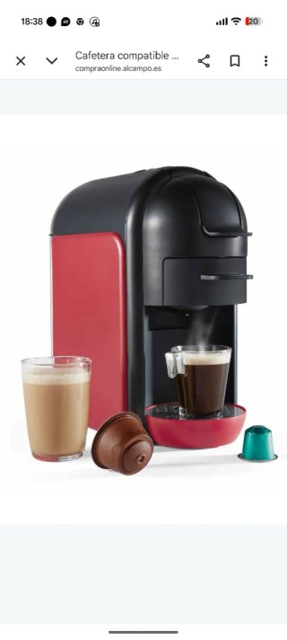 Cafetera de diferentes Cápsulas