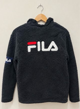 Chaqueta FILA de Borreguito Negra