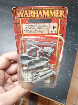 Warhammer Sacerdotes de Ulric 86-49 Oldhammer