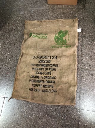 Saco de Café Antiguo 100x70 No Negociable