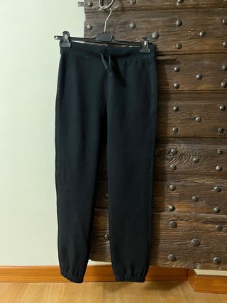 Pantaloni felpati neri Benetton 13-14 anni