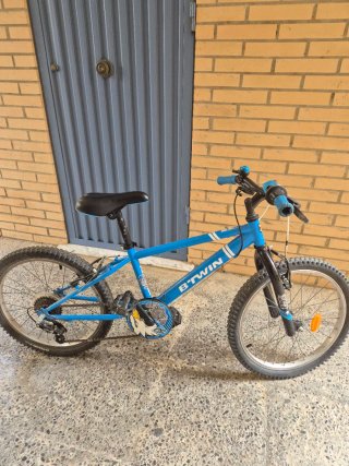 Bicicleta Infantil B'Twin Azul