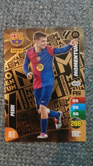 Carta Adrenalyn 24-25 Pedri Momentum