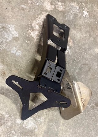 Portamatrículas Evotech para Ducati Hypermotard
