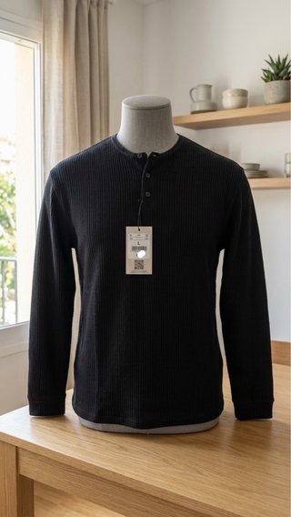 Jersey Zara Azul Marino Talla L