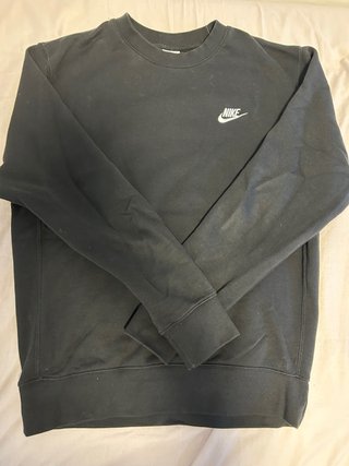 Sudadera Nike Básica Negra