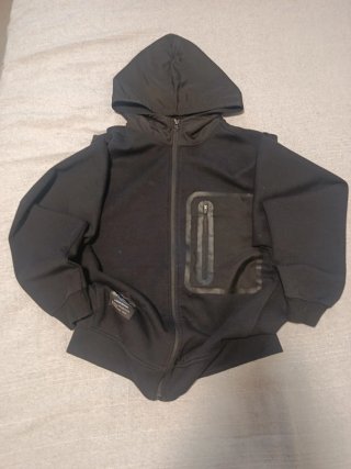 Chaqueta Zara Negra con Capucha