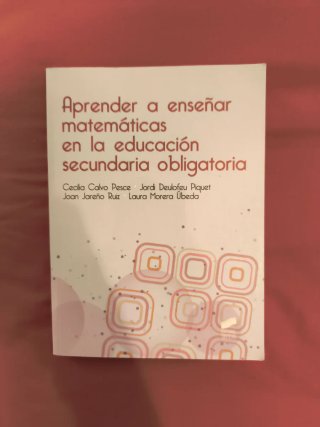 Aprender a enseñar matemáticas en la educación ...