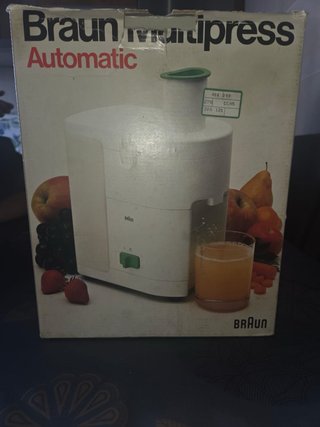 Licuadora Braun Multipress Automatic