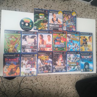 Lote de 16 Videojuegos PS2