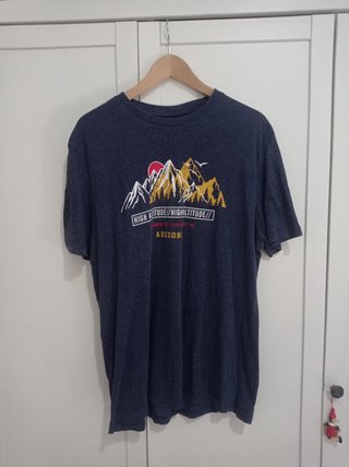Camiseta Primark Azul Talla XL