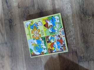 Set de 3 Puzzles Los Pitufos Educa