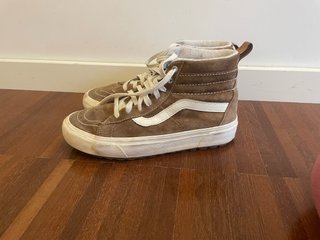 Zapatillas Vans Altas Marrones